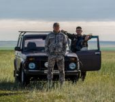 Охота на сурка июль 2015 г.(Челябинская область)