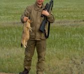 Охота на сурка июль 2015 г.(Челябинская область)
