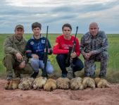 Охота на сурка июль 2015 г.(Челябинская область)