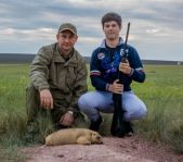 Охота на сурка июль 2015 г.(Челябинская область)