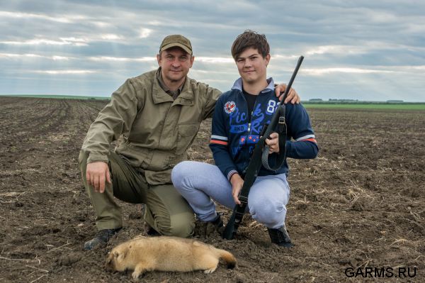 Охота на сурка июль 2015 г.(Челябинская область)