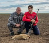 Охота на сурка июль 2015 г.(Челябинская область)