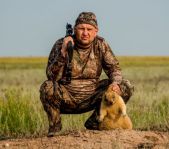 Охота на сурка июль 2016 г.(Челябинская область)