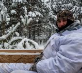 Охота на лося декабрь 2016 г. (Челябинская область)