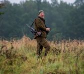 Охота на лань  сентябрь 2017 г.(Калининградская область)