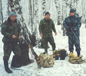 Охота на зайца ноябрь 2000 г. (Башкирия)