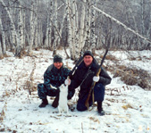 Охота на зайца ноябрь 2000 г. (Башкирия)