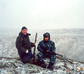 На перевале...