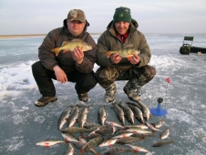 Рыбаки-экстремалы вышли на тонкий лед